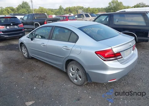 2013 Honda Civic Lx from USA, damaged, VIN 2HGFB2F59DH537097